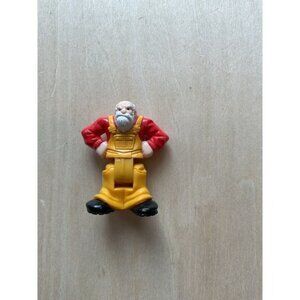Fisher Price Geotrax Grumpy old Man Worker People Figurine Train Replacement
